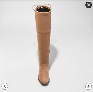 Faux Suede Wide Width & Calf Over the Knee Boots